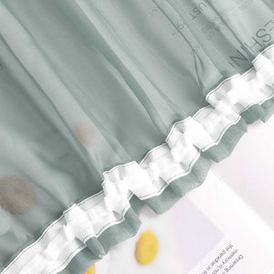 Curtain Solid Color Sheer Classic 1 Piece