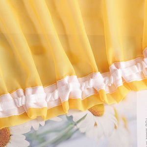 Curtain Solid Color Sheer Classic 1 Piece