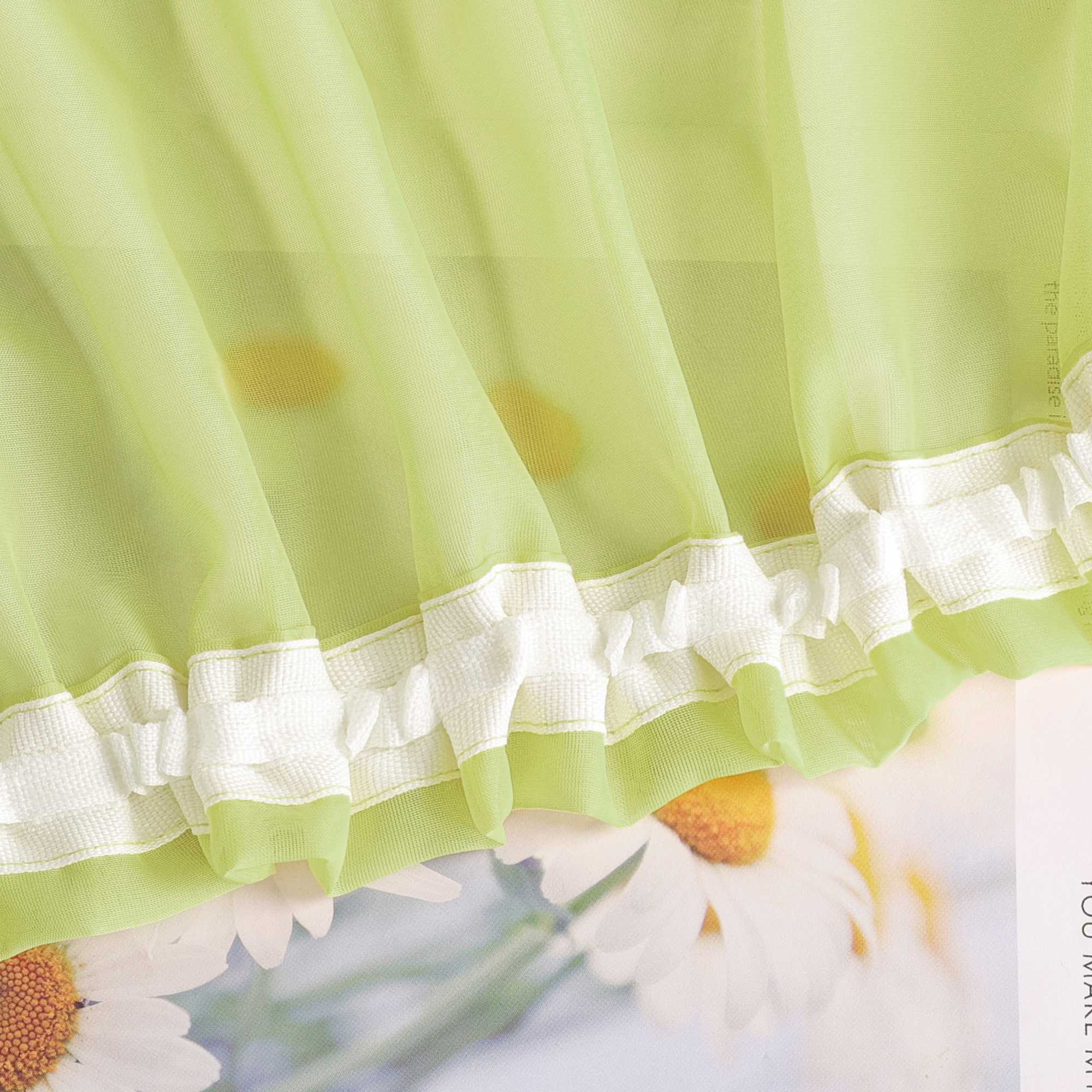 Curtain Solid Color Sheer Classic 1 Piece