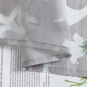 Cafe Curtain Voile with Tab-Top Hanging with Burnout Fabric