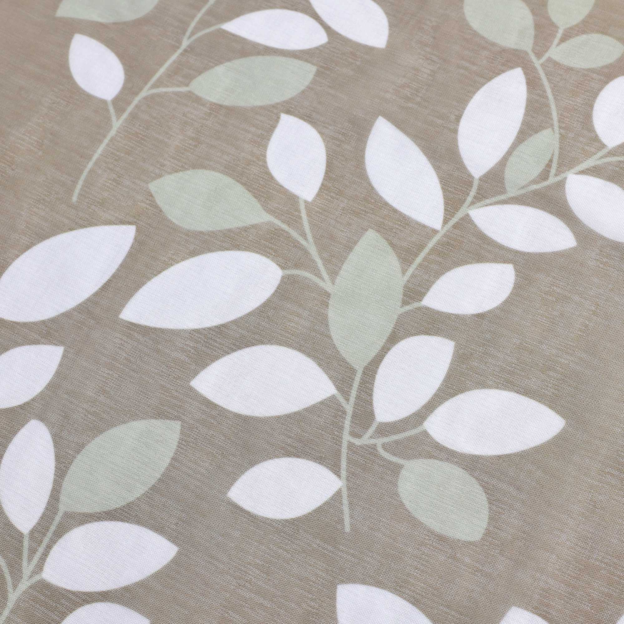 Curtain with Floral Pattern Light-Filtering 1 Piece