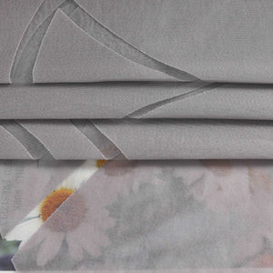 Grommet Curtain with Wave Pattern 1 Piece