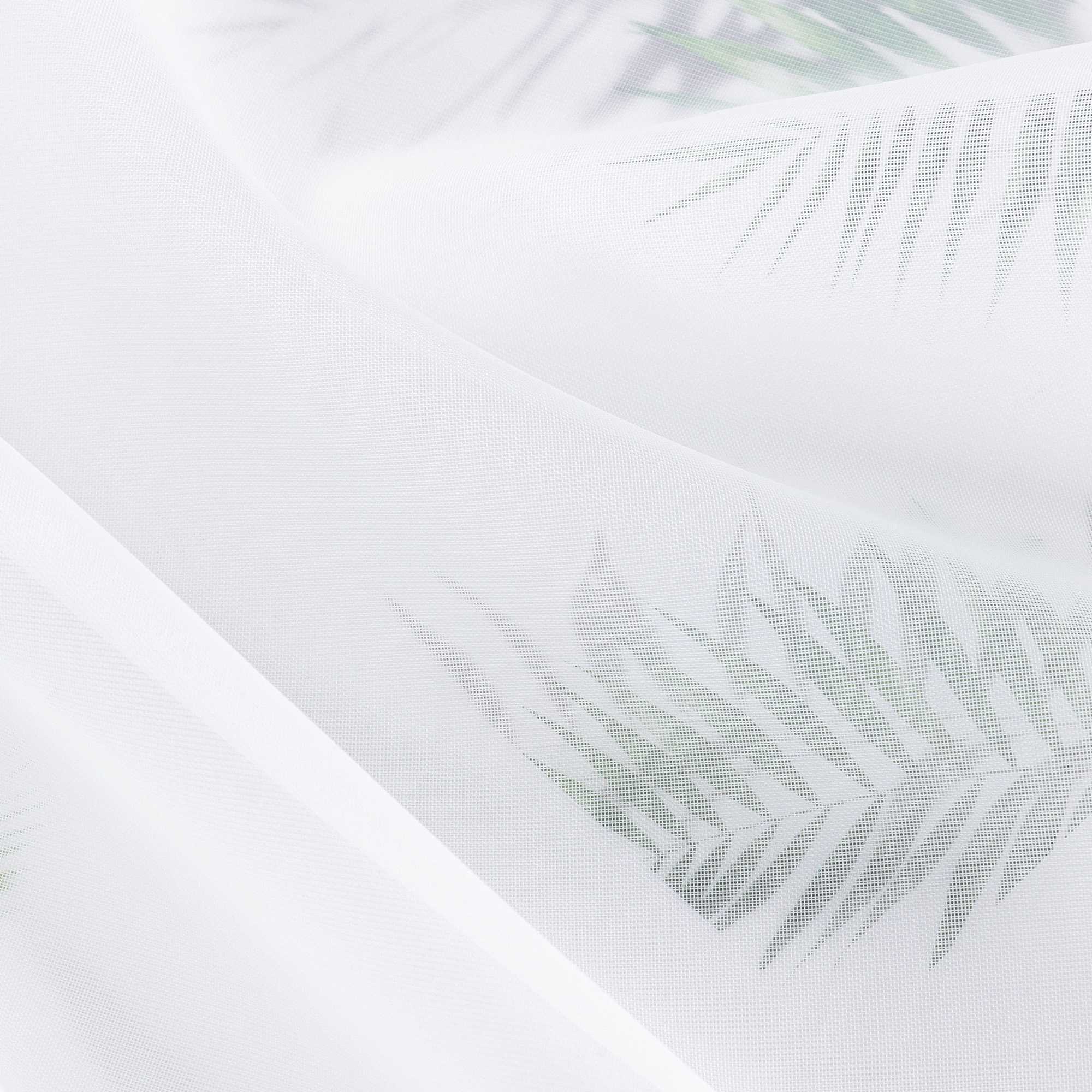 Cafe Curtain Christmas 1 Piece with Fir Tree and Christmas Ornament Embroidery