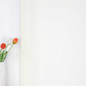 Roman Shade in Solid Color with Tab Tops