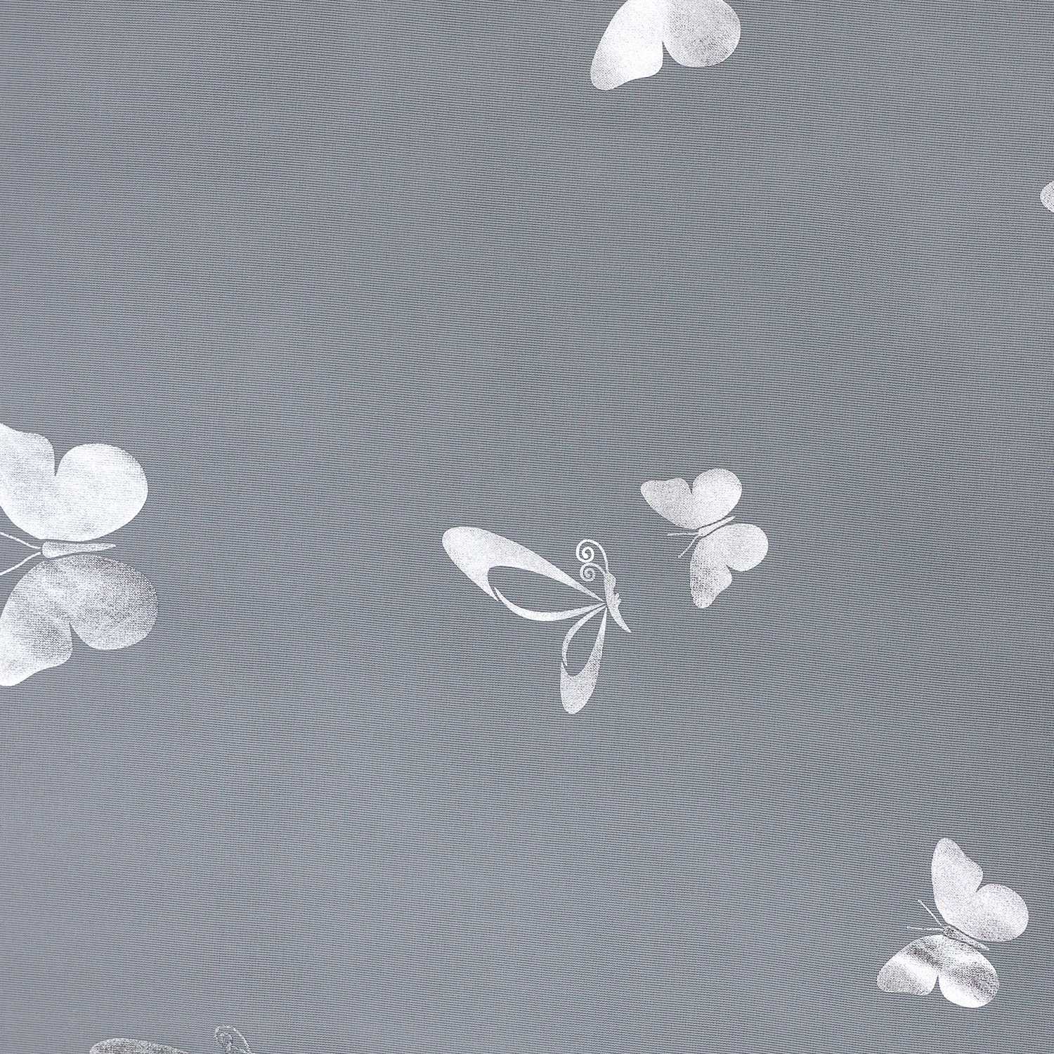 Roman Shades with Butterfly Pattern Adjustable Gathered Folds 1 Piece - Gold, H x W 140 x 80cm