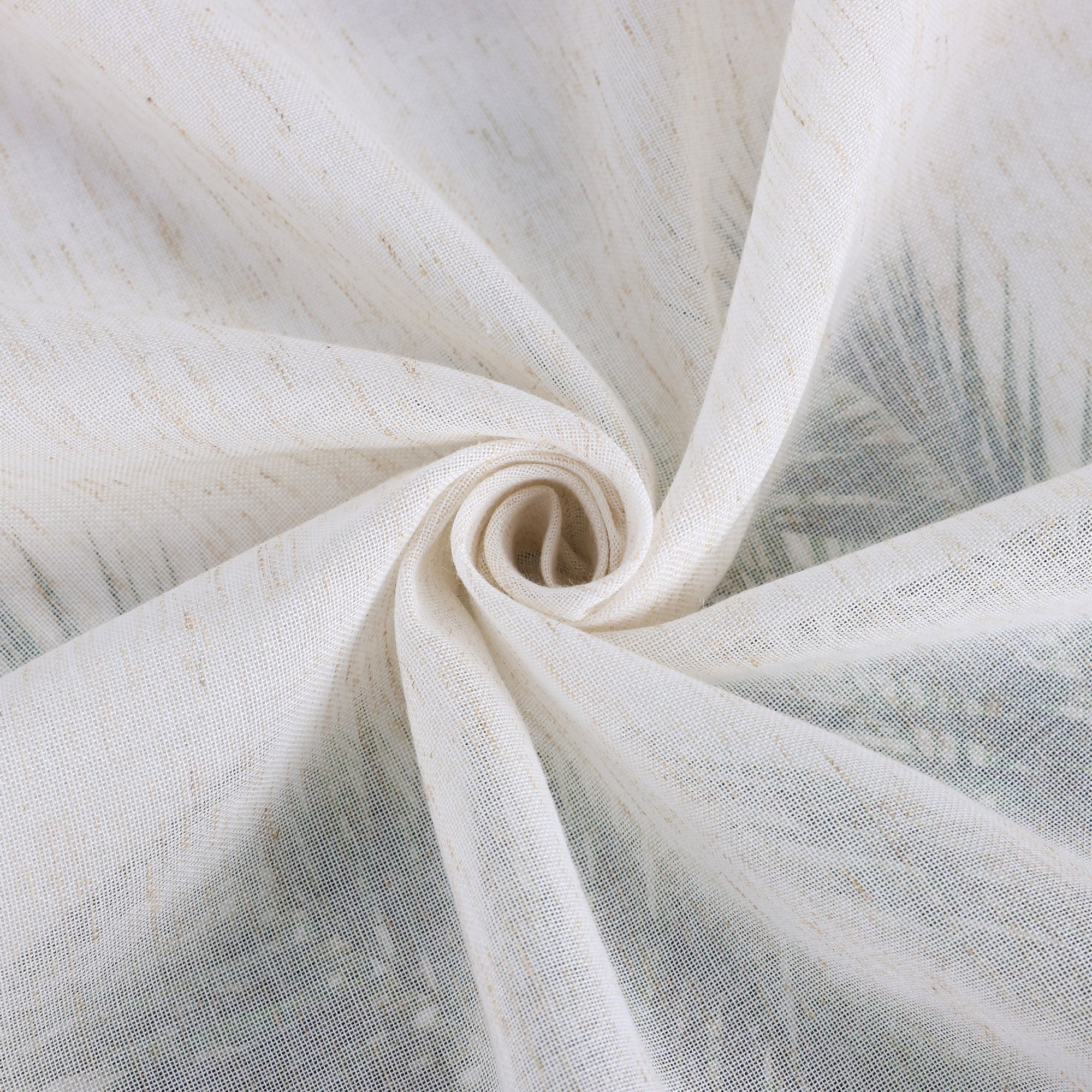 Roman Shade Semi-Sheer with Fine Linen Texture made of Polyester 1 Piece