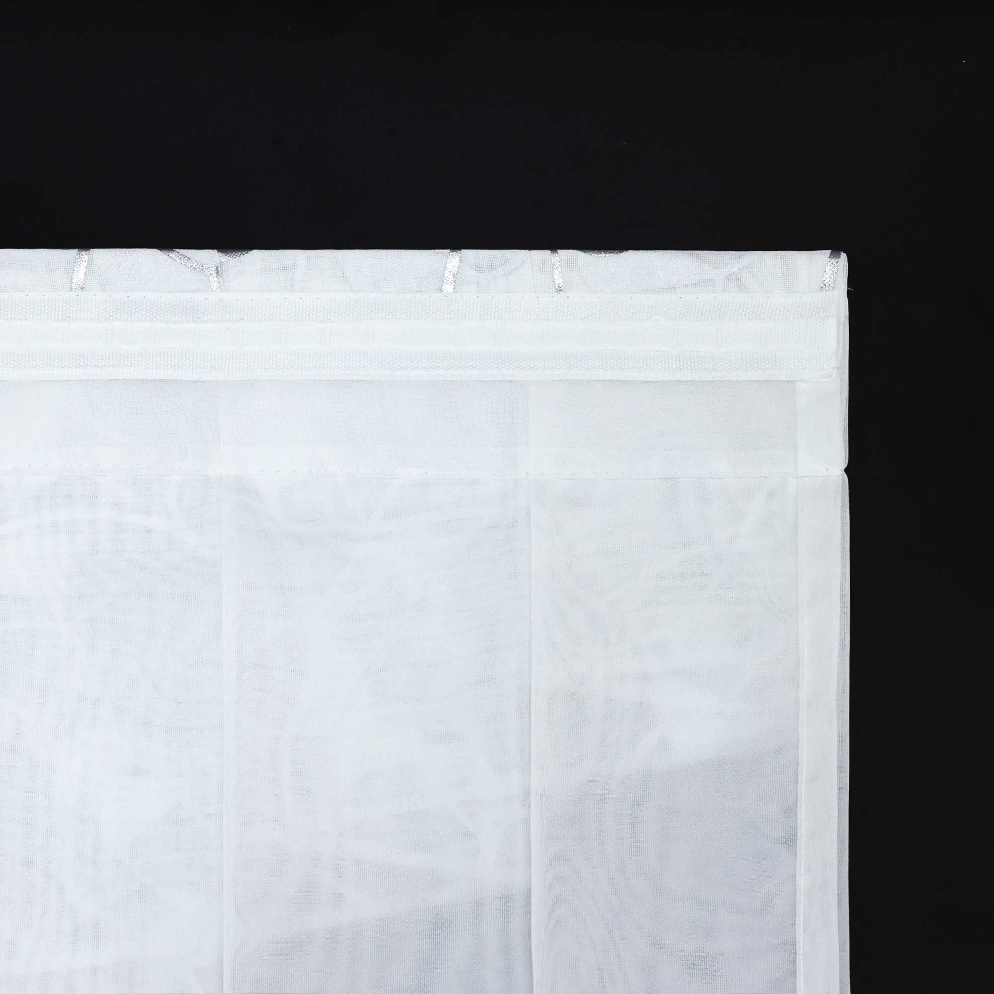 Cafe Curtain Window Valance with Textured Print with Rod Pocket