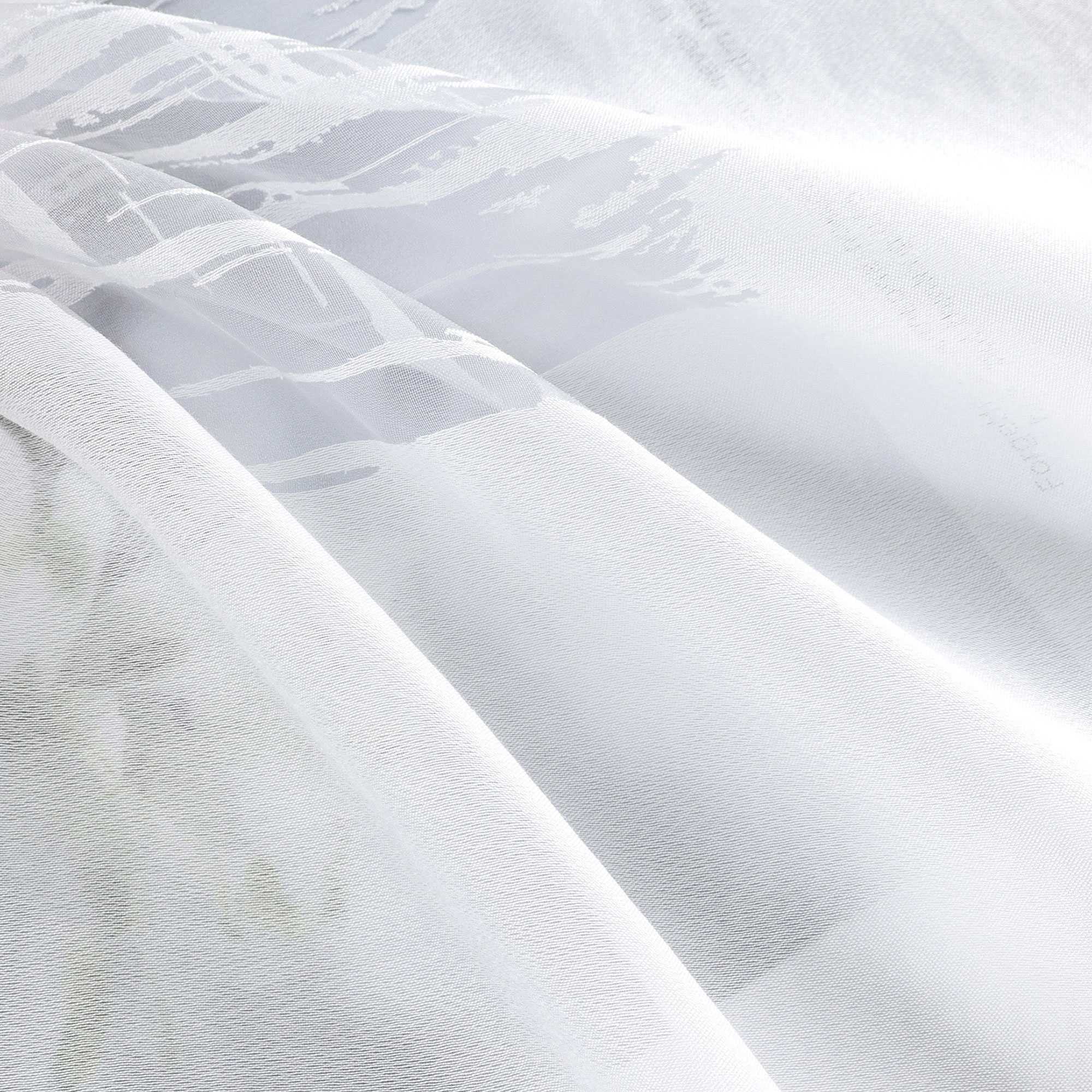 Curtain with Wavy Circle Pattern - Grommet Hanging