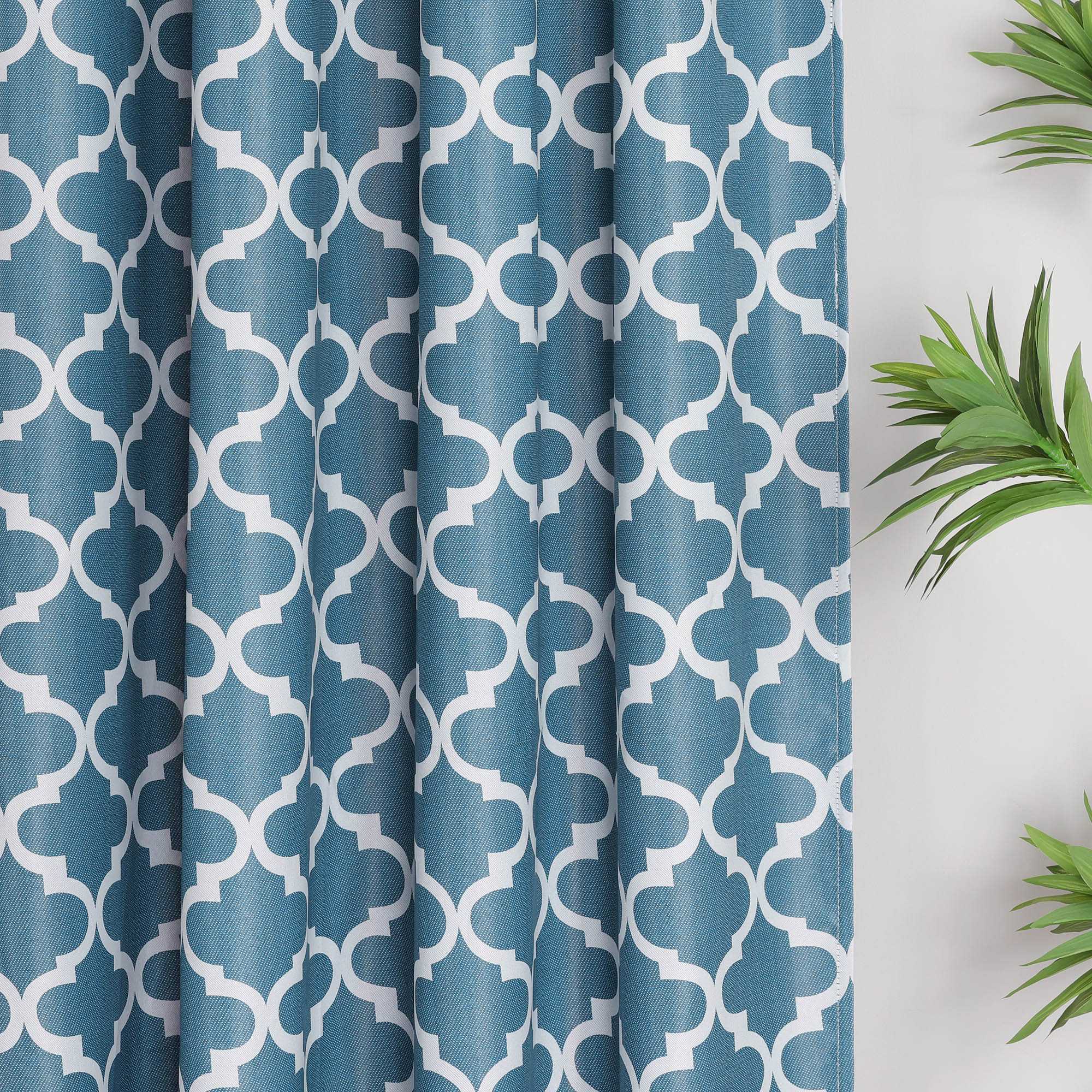 Blackout Curtain Thermal Curtain with Rod Pocket 1 Piece