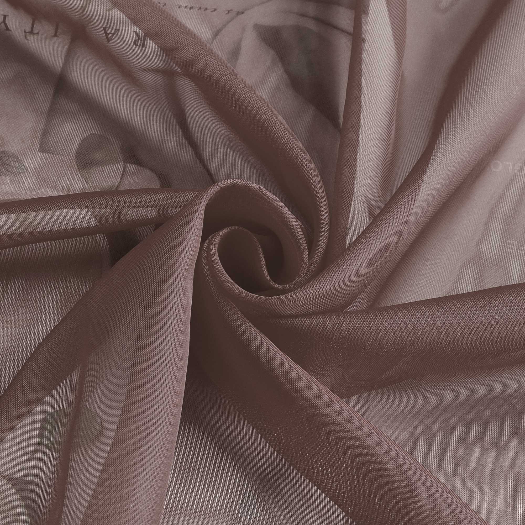 Curtain Solid Color Sheer Classic 1 Piece