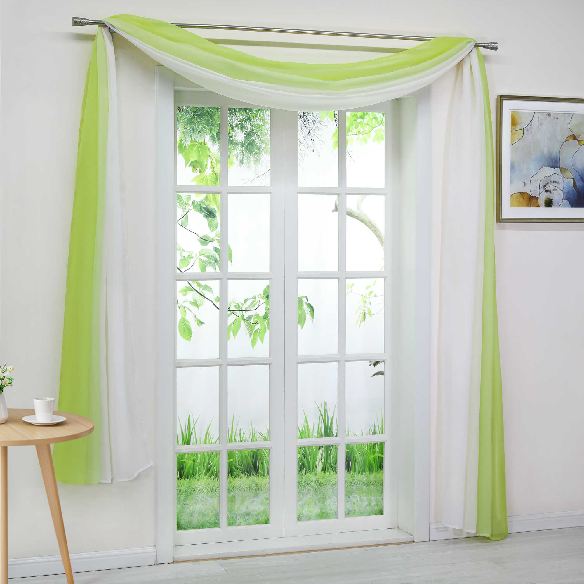 Decorative Curtain Panel with Gradient 1 Piece