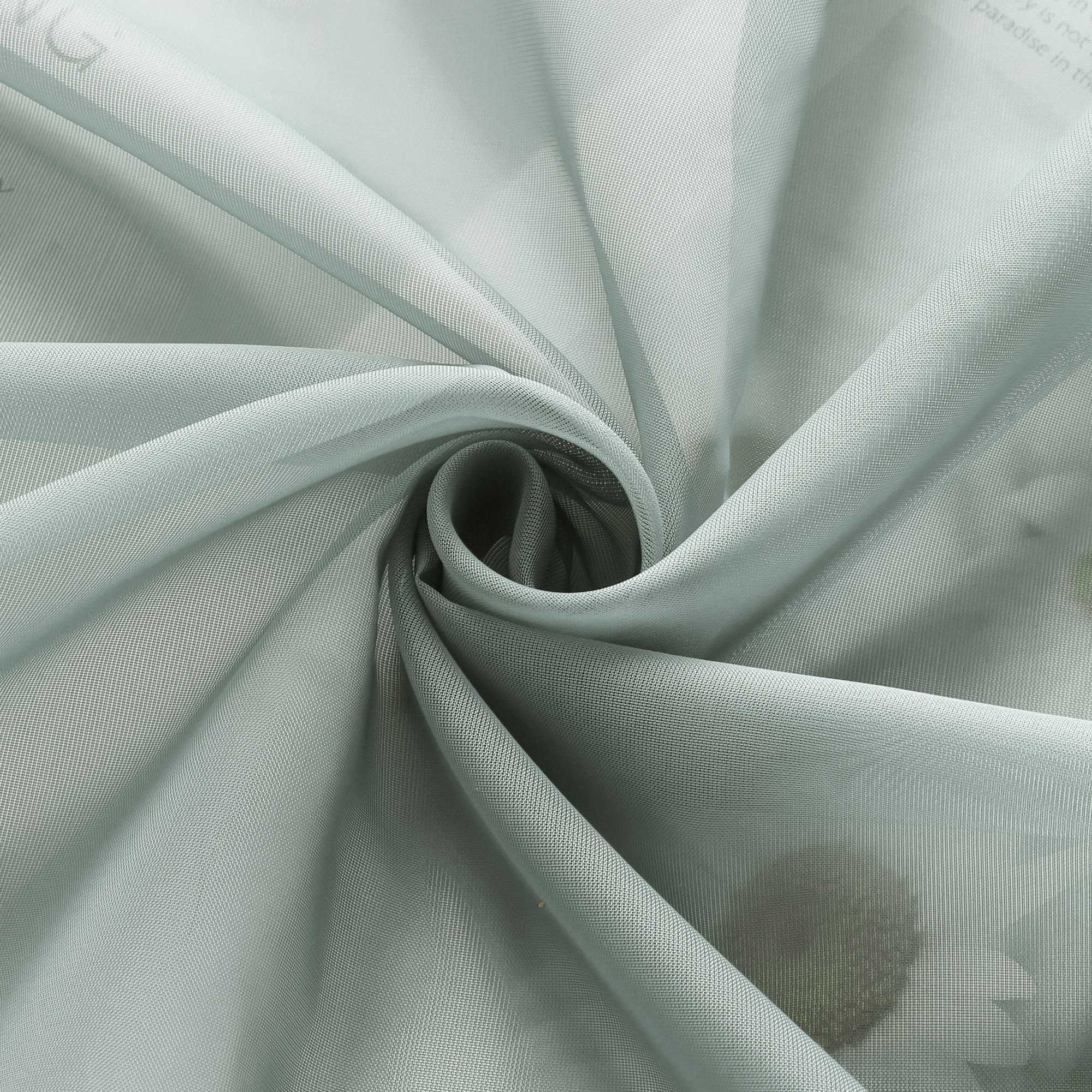 Curtain Solid Color Sheer Classic 1 Piece