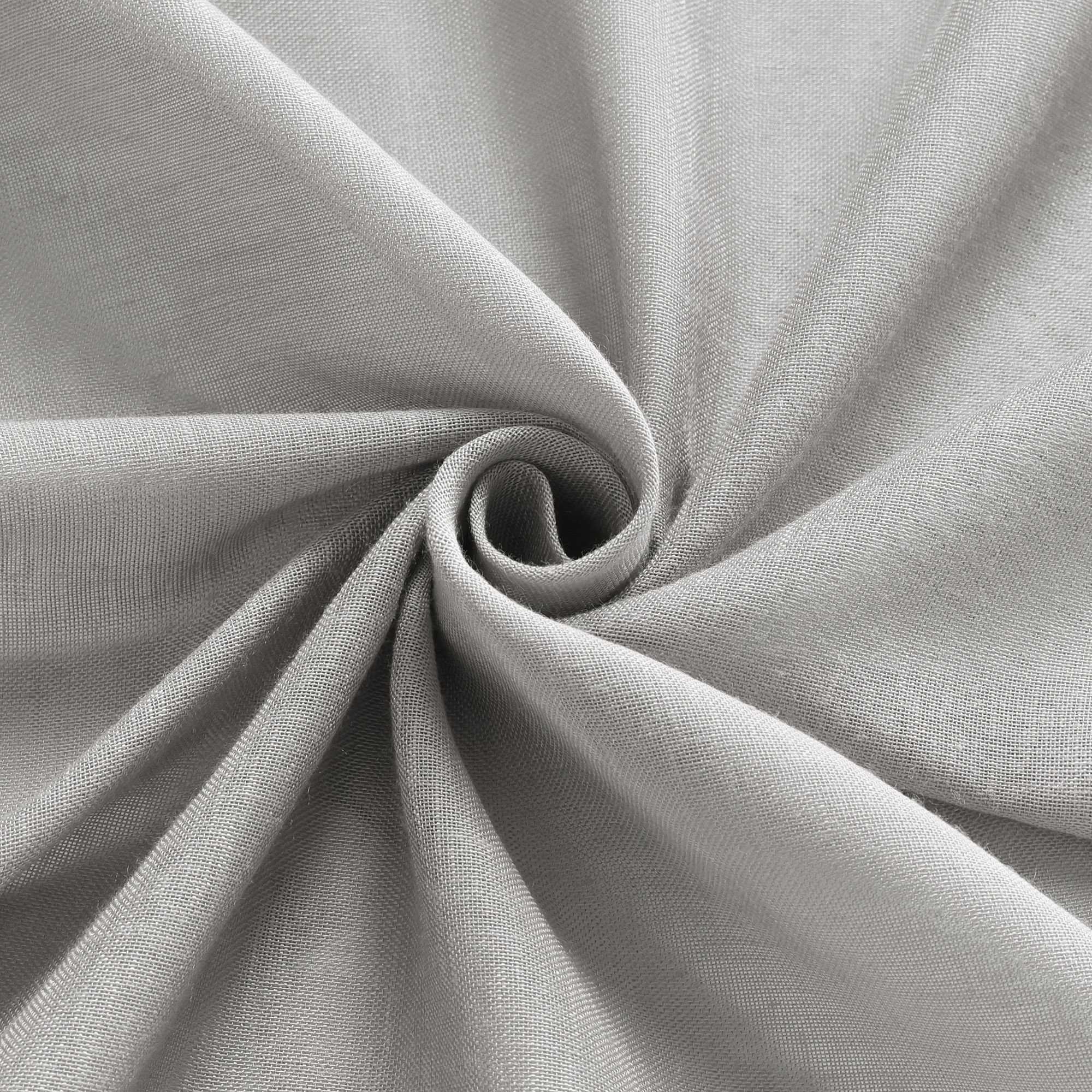 Delien White Roman Shade with Tab-Top Hanging
