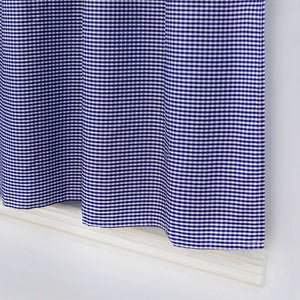 Cafe Curtains in Country Style with Check Pattern Set of 2
