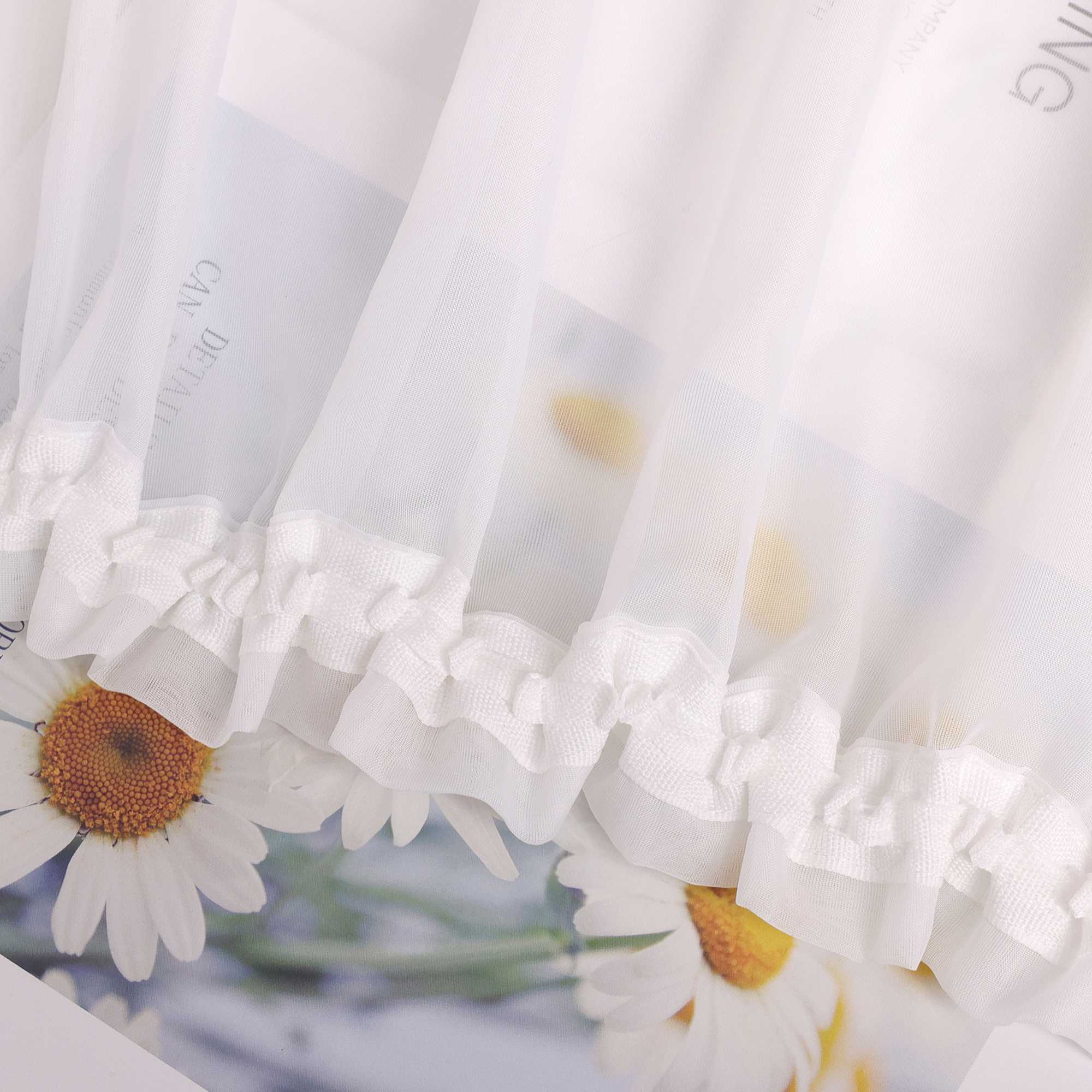 Curtain Solid Color Sheer Classic 1 Piece