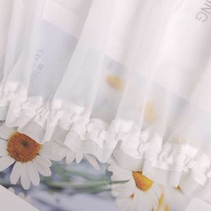 Curtain Solid Color Sheer Classic 1 Piece
