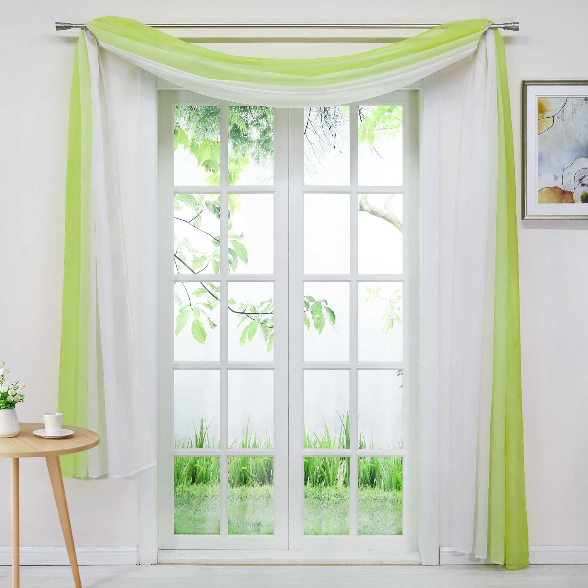 Decorative Curtain Panel with Gradient 1 Piece
