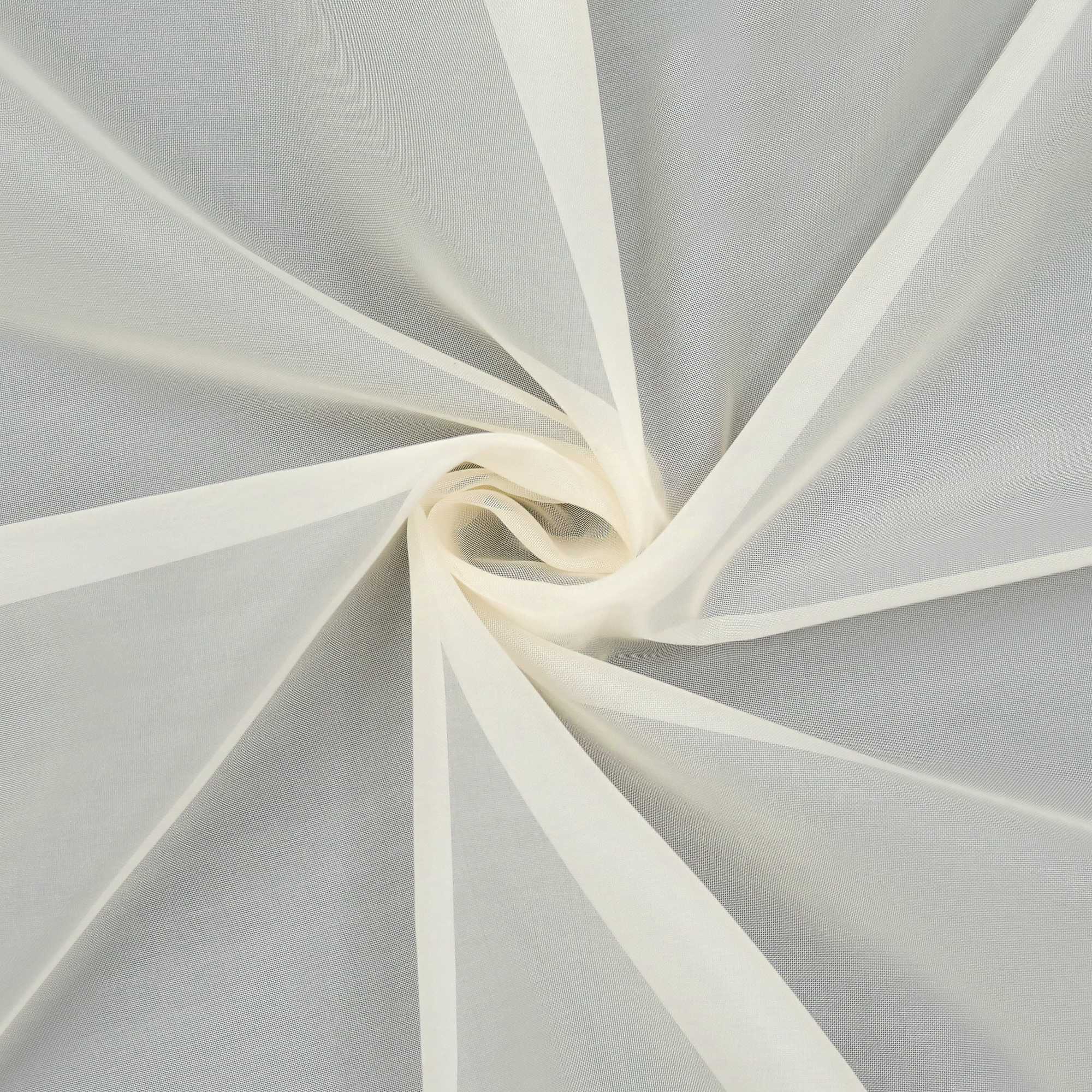 Cafe Curtain with Rod Pocket Gatherable 2 Pieces