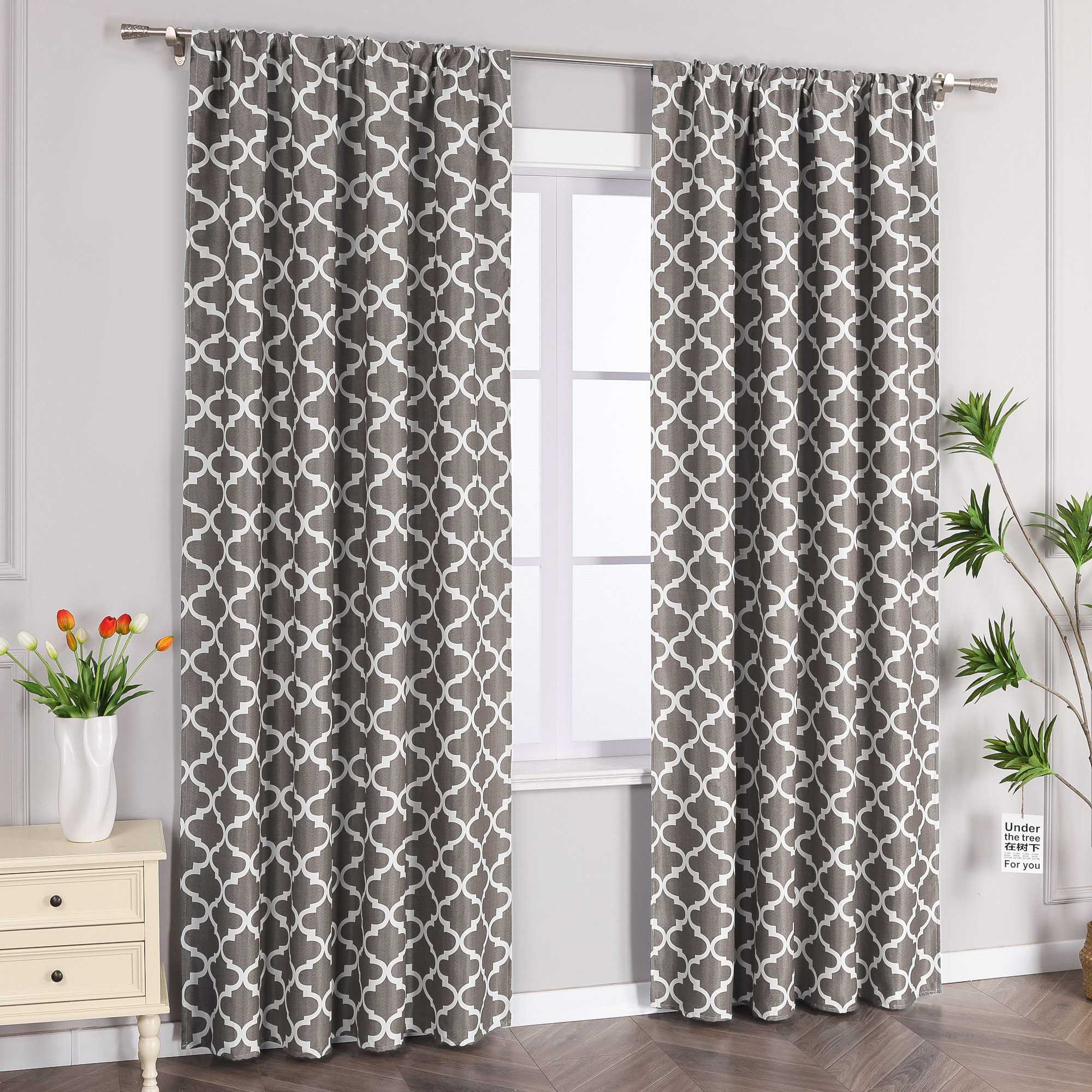 Blackout Curtain Thermal Curtain with Rod Pocket 1 Piece - Blue, H x W 175 x 140cm