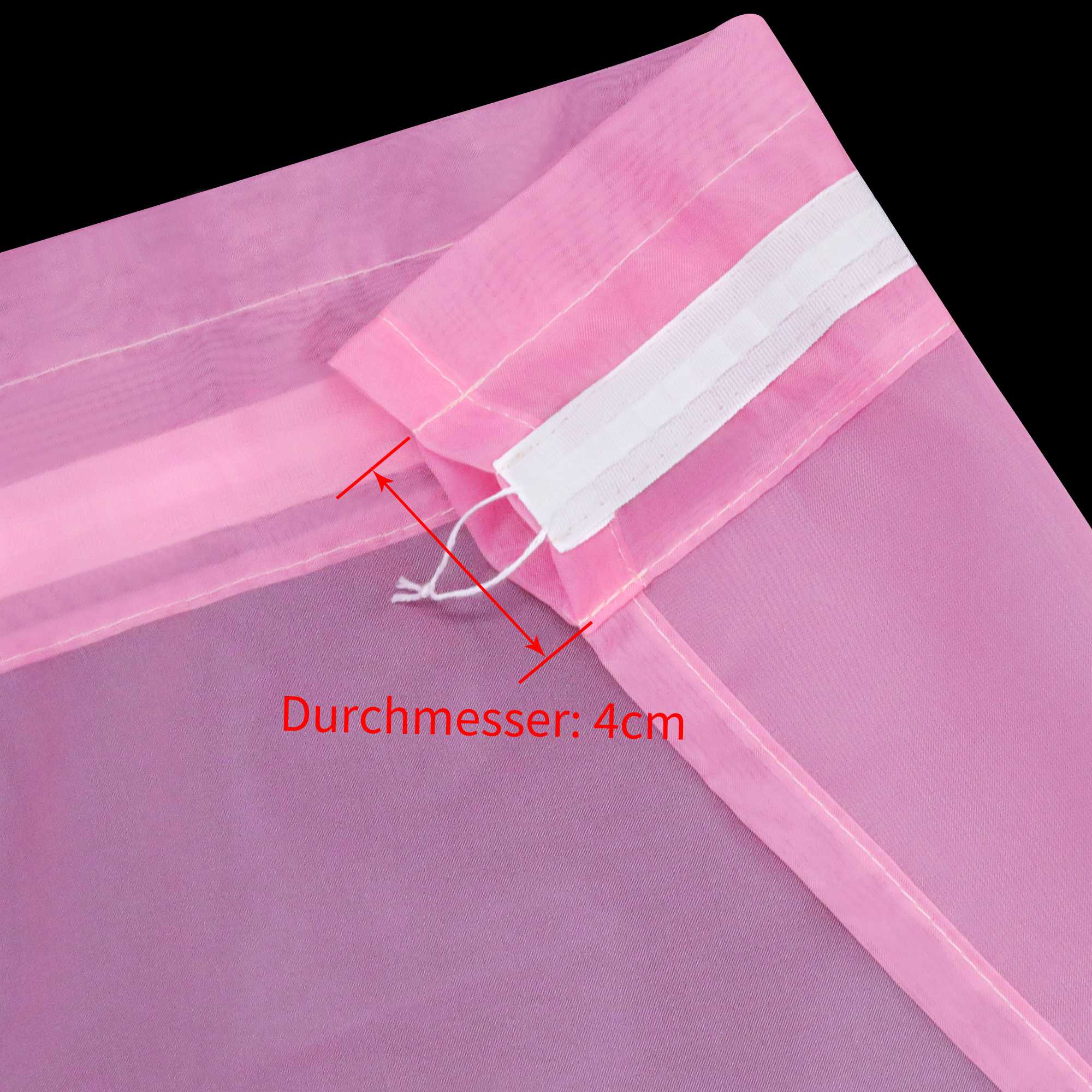Cafe Curtain with Rod Pocket Gatherable 2 Pieces