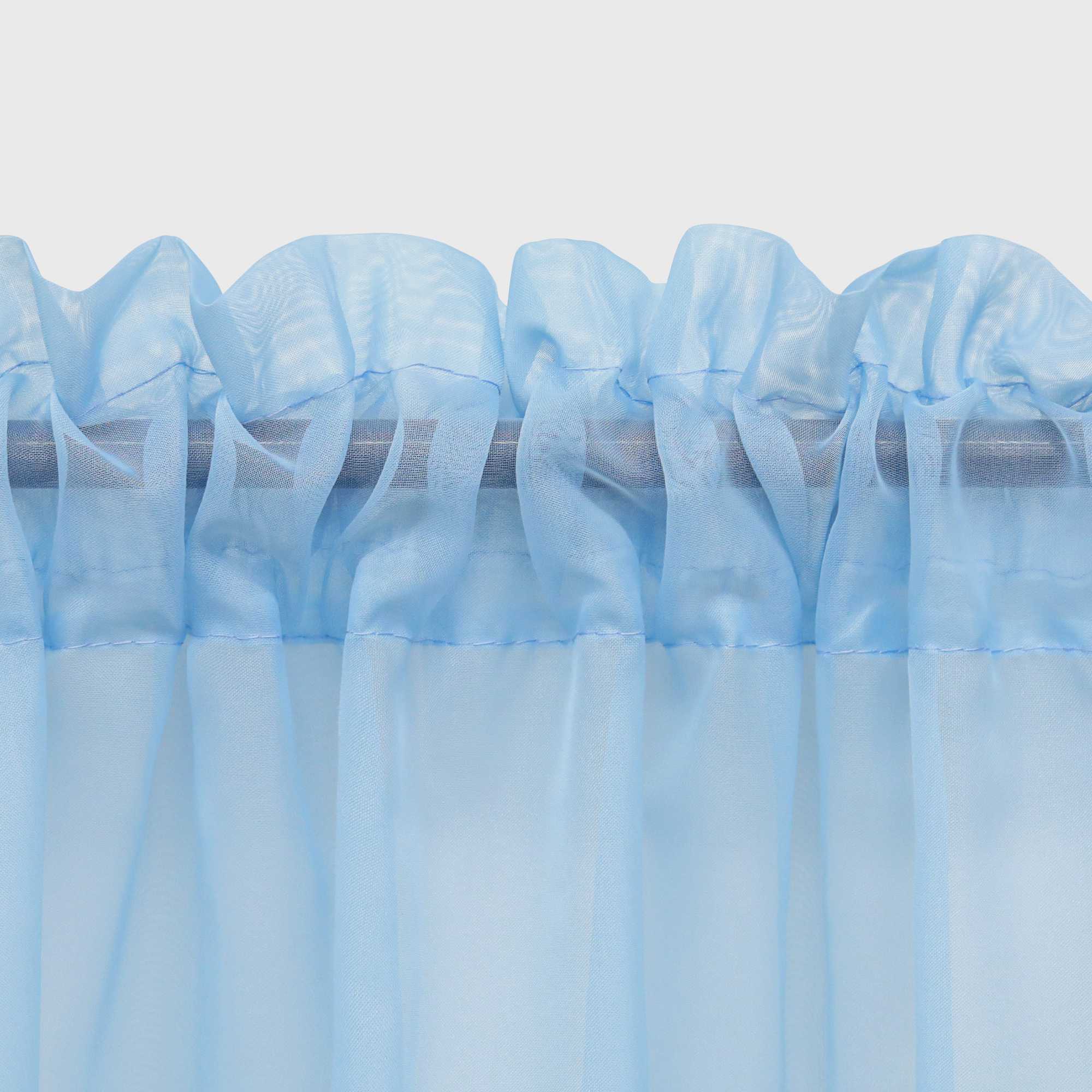 Cafe Curtain with Rod Pocket Gatherable 2 Pieces