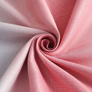 Blackout Curtain with Rod Pocket Gradient 1 Piece - Pink, H x W 225 x 140cm