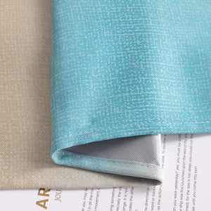 Blackout Curtain with Rod Pocket Gradient 1 Piece