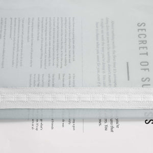Sheer Curtains with Gradient Set of 2 - Gray, Curtain Tape
