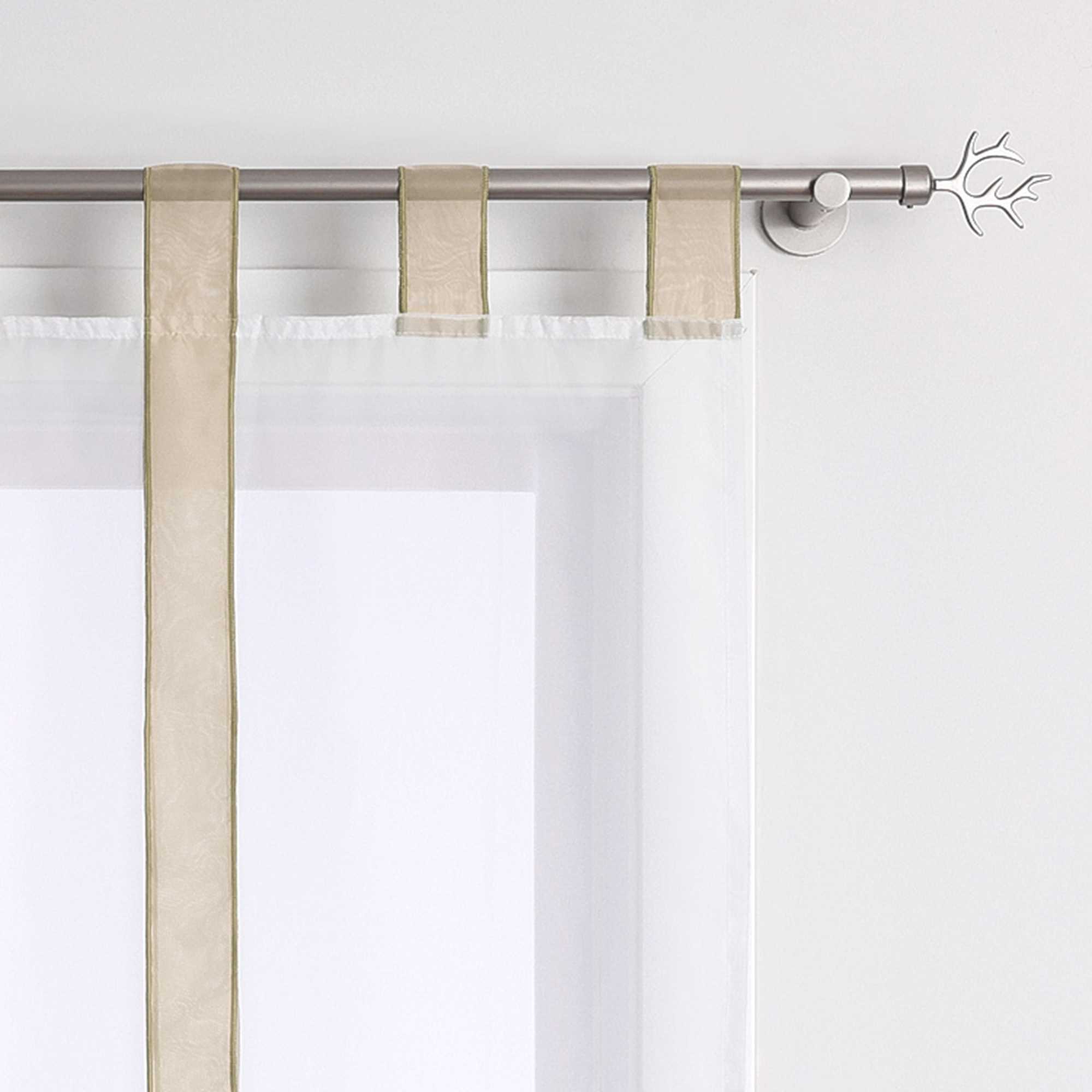 Roman Shade with Bow Design Sheer Height-Adjustable Window Decor 1 Piece