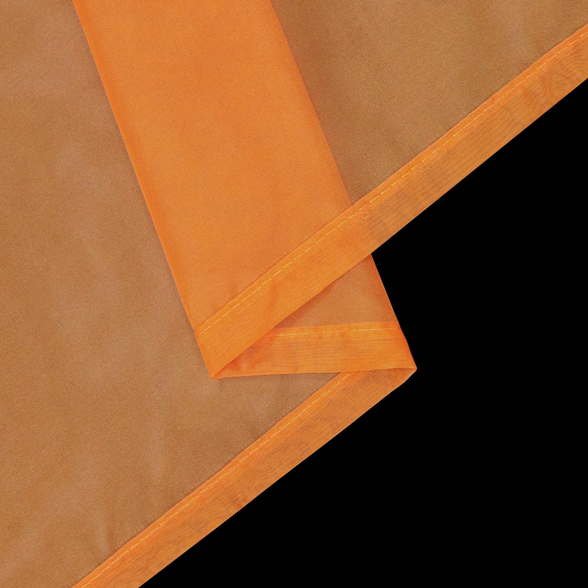 Cafe Curtain with Rod Pocket Gatherable 2 Pieces - Dark Blue, H x W 61 x 76cm