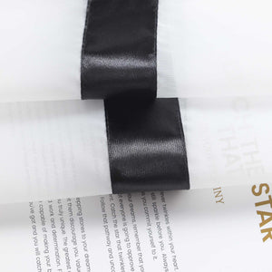 Cafe Curtain with Satin Ribbon Sheer 1 Piece