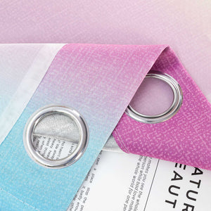 2-in-1 Curtain Children's Room with Stars 1 Piece - Pink, W x H 132 x 210cm