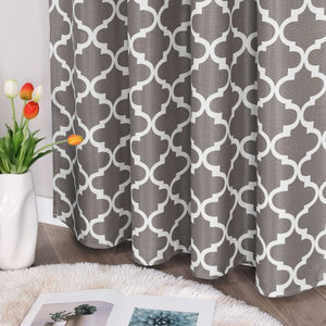 Blackout Curtain Thermal Curtain with Rod Pocket 1 Piece - Blue, H x W 225 x 140cm