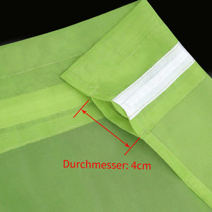 Cafe Curtain with Rod Pocket Gatherable 2 Pieces
