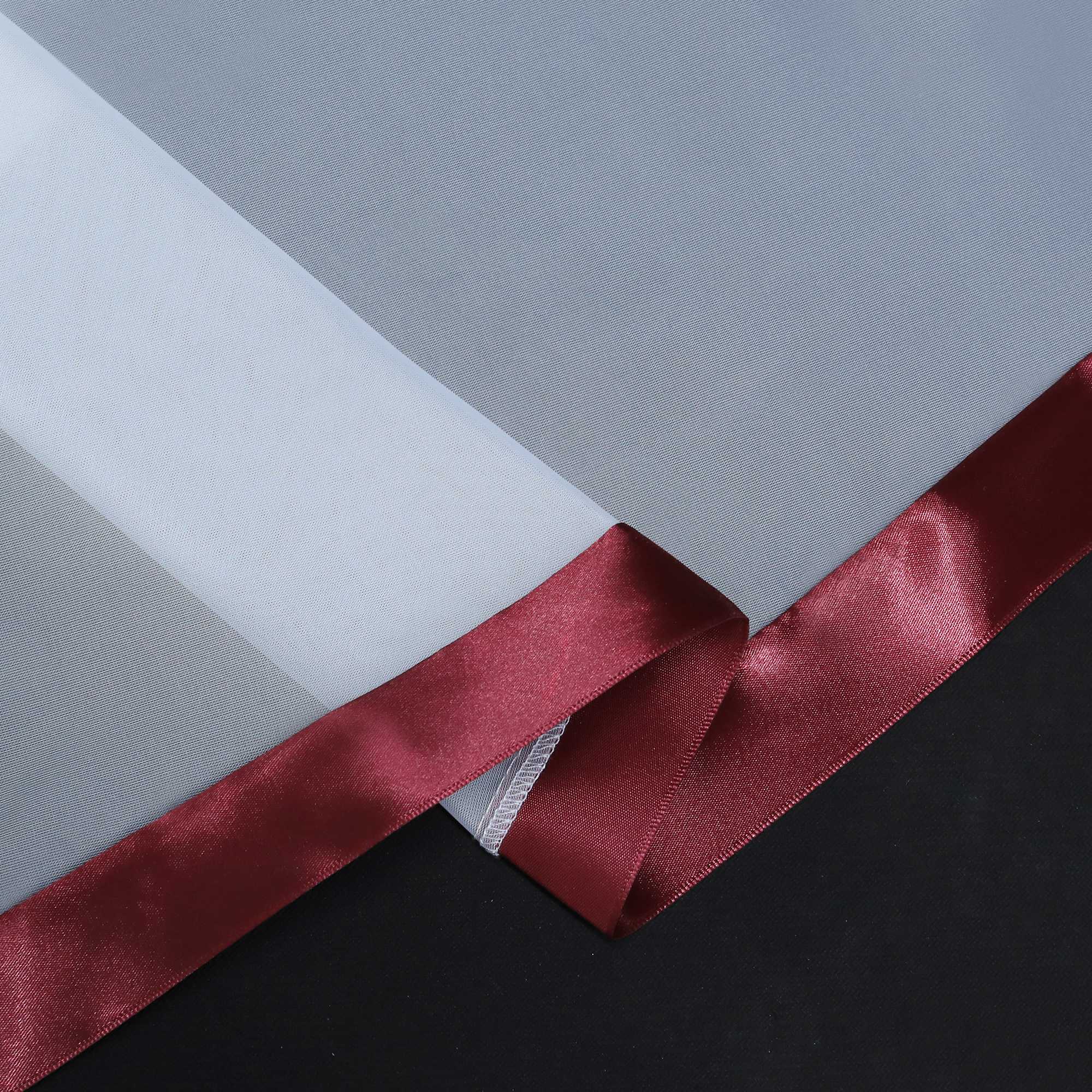 Cafe Curtain with Curtain Tape/ Window Decor Cross Design 1 Piece - Orange, W x H 300 x 100cm
