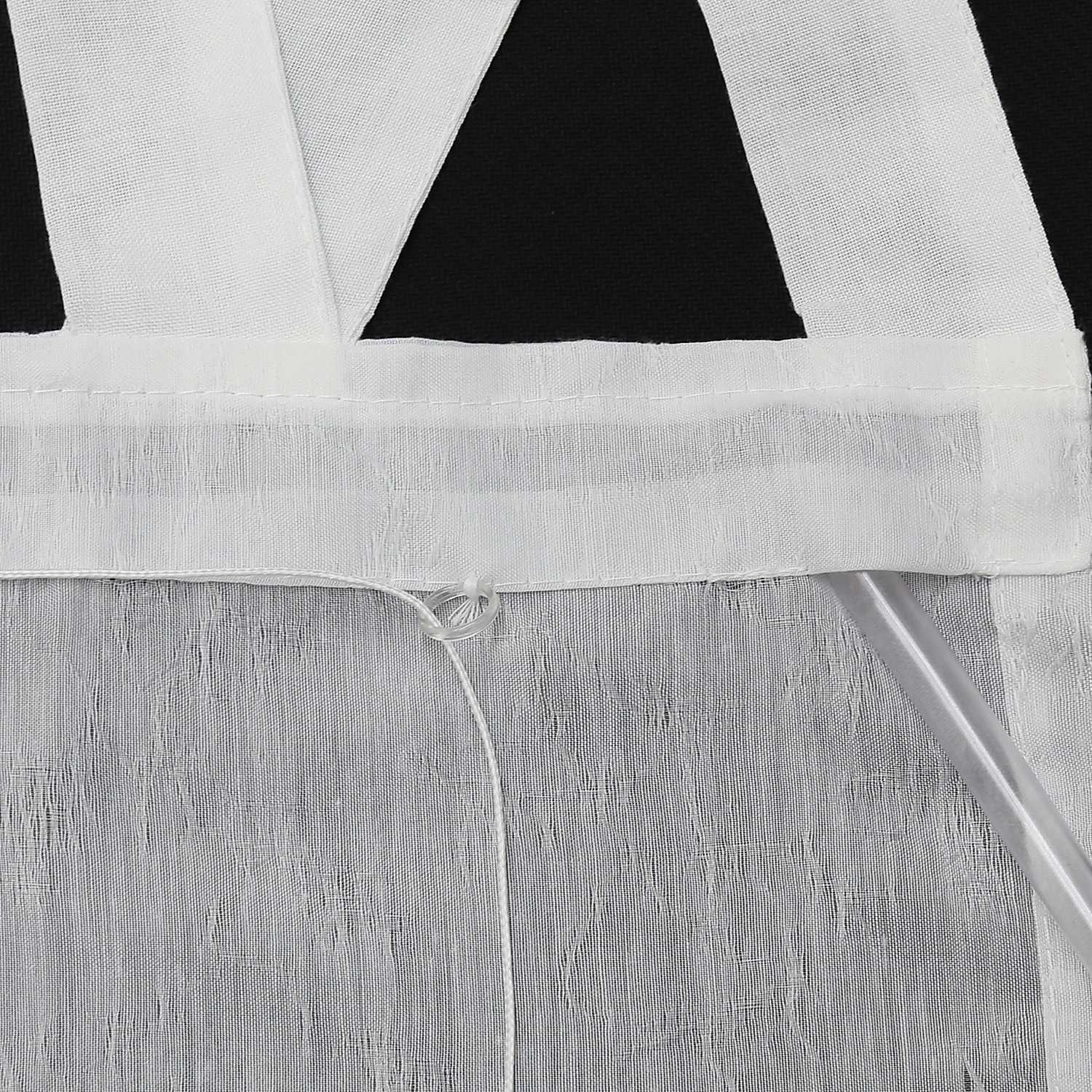 Roman Shade Tab-Top Curtain with V-Shaped Tab Tops Solid Color Decorative Folds Height-Adjustable 1 Piece