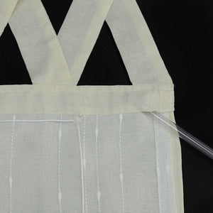 Roman Shade with Decorative Valance and Embroidery 1 Piece