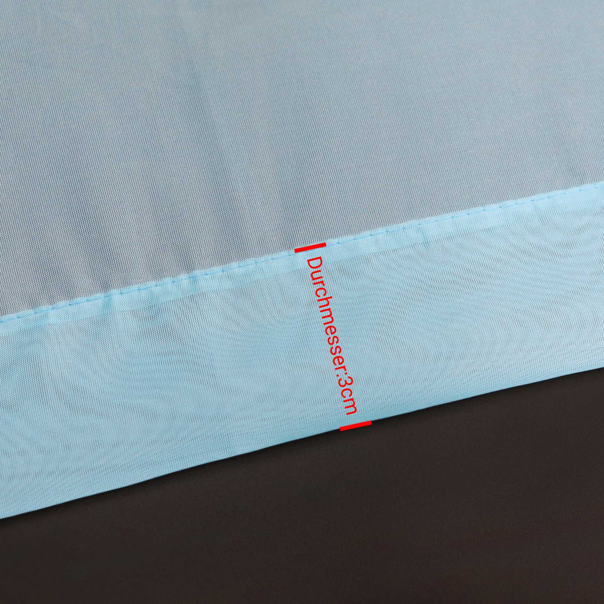 Cafe Curtain with Butterfly Design Triangular Hem 1 Piece - Green, W x H 60 x 120cm