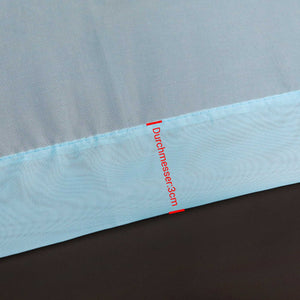 Cafe Curtain with Butterfly Design Triangular Hem 1 Piece - Green, W x H 60 x 120cm
