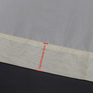 Cafe Curtain with Butterfly Design Triangular Hem 1 Piece