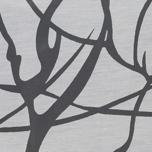Curtain with Branch Pattern Light-Filtering Garden Style 1 Piece