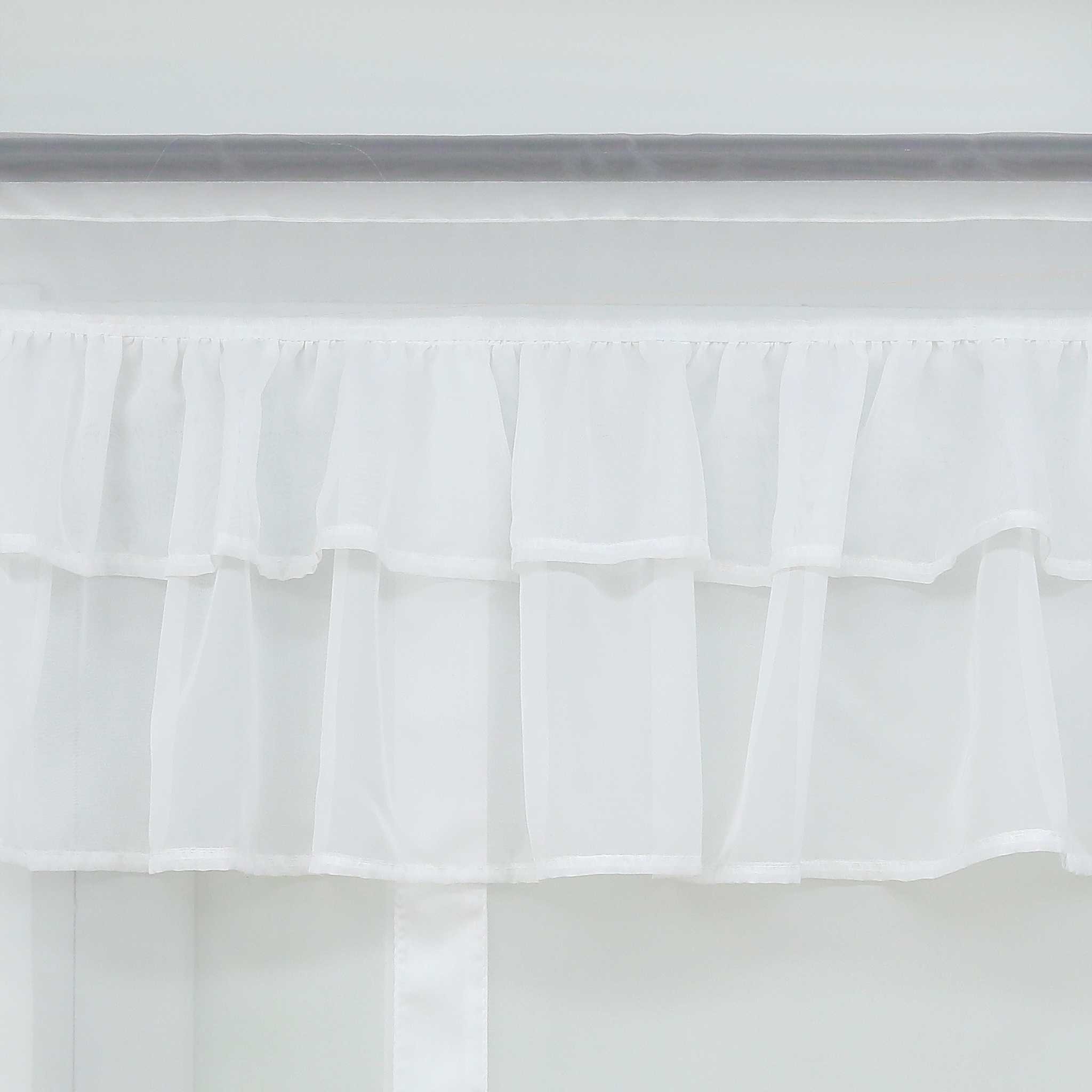 Roman Shade with Decorative Tab Tops - Gray, W x H 60 x 140cm