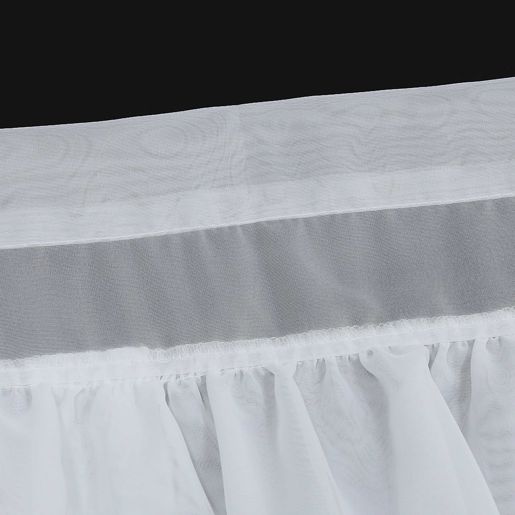 Roman Shade with Decorative Tab Tops - Gray, W x H 120 x 140cm