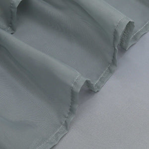 Roman Shade with Decorative Tab Tops