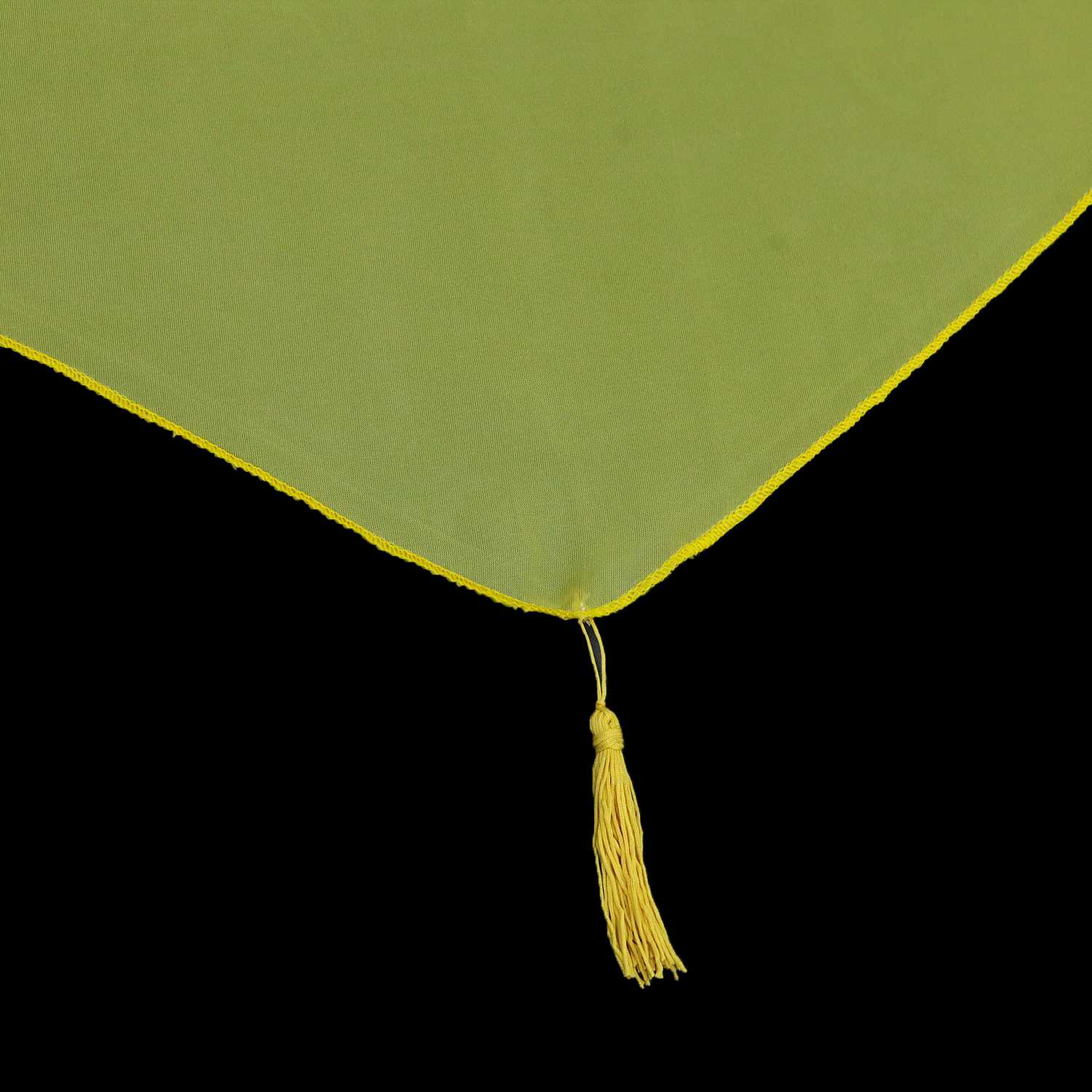 Cafe Curtain with Rod Pocket Voile with Tassel 1 Piece - Gray, W x H 60 x 90cm