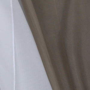 Cafe Curtain with Rod Pocket Voile with Tassel 1 Piece - Pink, W x H 40 x 90cm