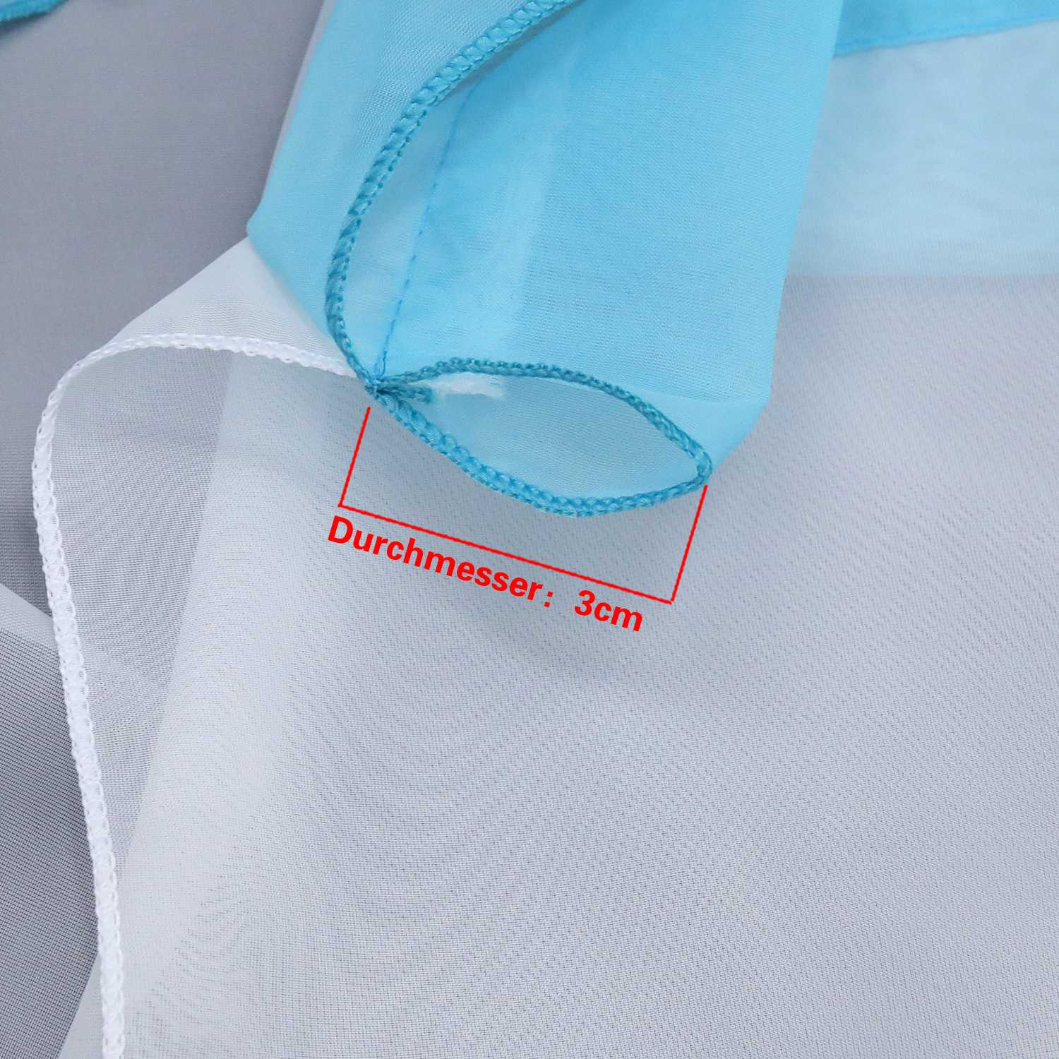 Cafe Curtain with Rod Pocket Voile with Tassel 1 Piece - Pink, W x H 60 x 120cm