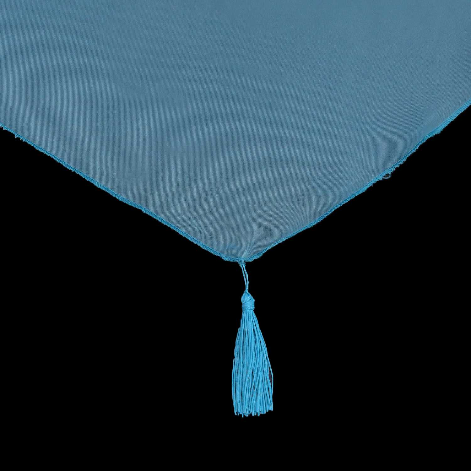 Cafe Curtain with Rod Pocket Voile with Tassel 1 Piece