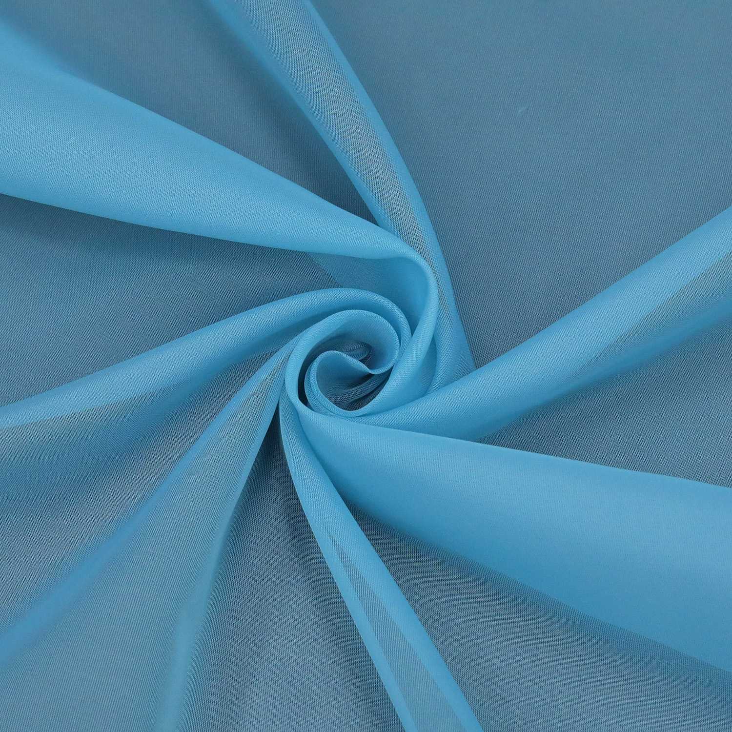 Cafe Curtain with Rod Pocket Voile with Tassel 1 Piece