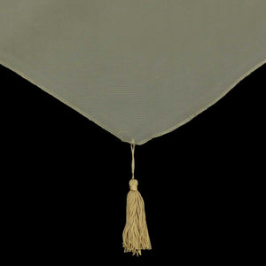 Cafe Curtain with Rod Pocket Voile with Tassel 1 Piece